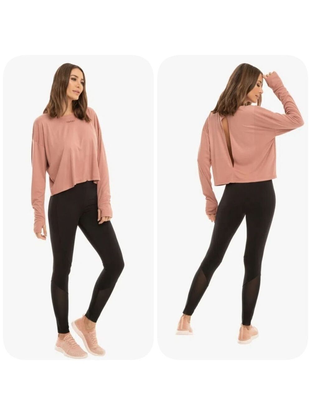 Koral Storm Marlow Long Sleeve Top - Sand Size Large